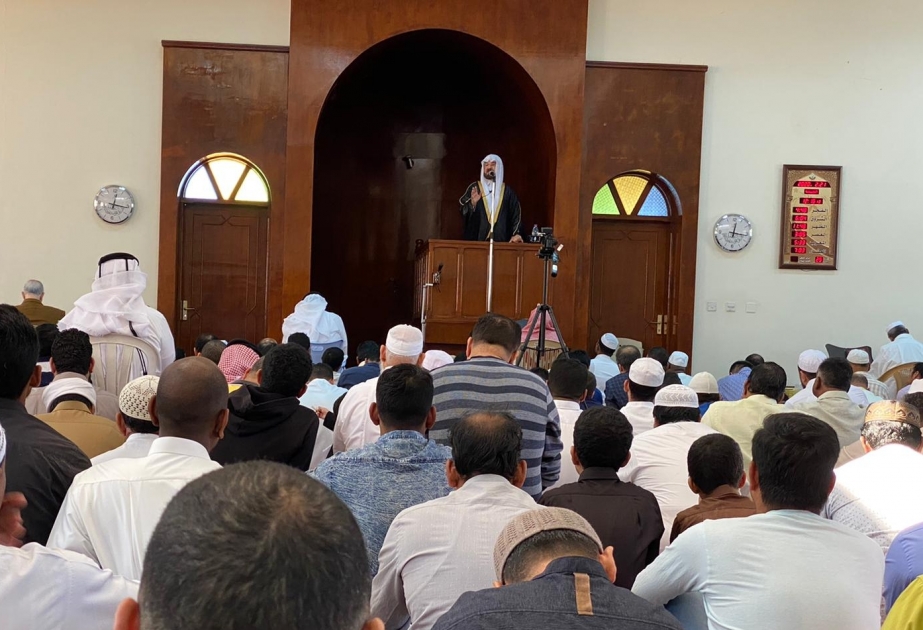 Qətərin Aişə bint Əbu Bəkr məscidində cümə xütbəsi zamanı Xocalı soyqırımından danışılıb