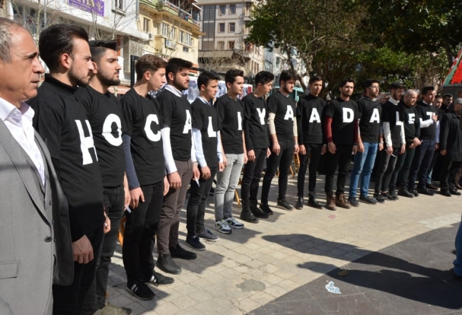 Türkiyənin Manisa şəhərində Xocalı qurbanlarının xatirəsi anılıb