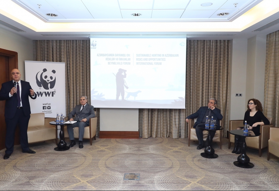 “Azərbaycanda dayanıqlı ov: risklər və imkanlar” mövzusunda forum keçirilib