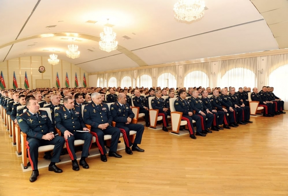 Dövlət Sərhəd Xidmətində istefaya buraxılan generallarla görüş keçirilib