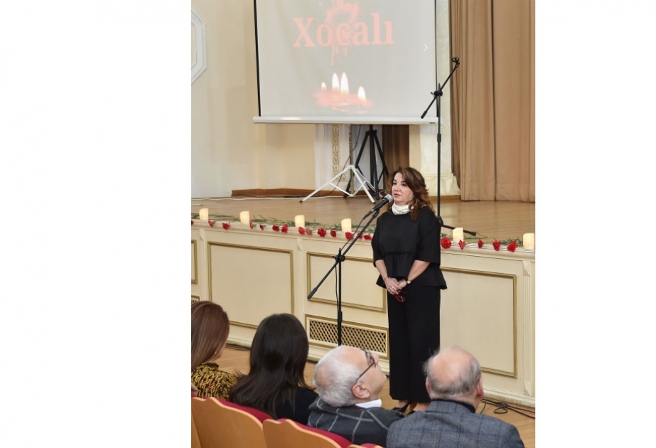 Yeganə Axundova: Xocalı həqiqətlərini dünyaya çatdırmaq üçün səylərimizi birləşdirməliyik