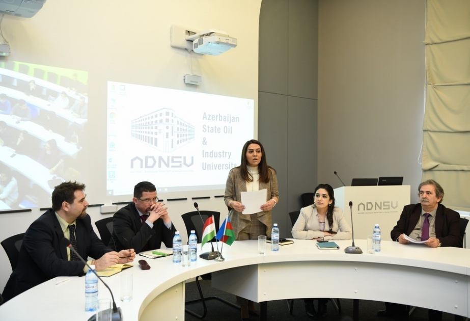 Macarıstan Azərbaycan Dövlət Neft və Sənaye Universiteti ilə əməkdaşlıqda maraqlıdır