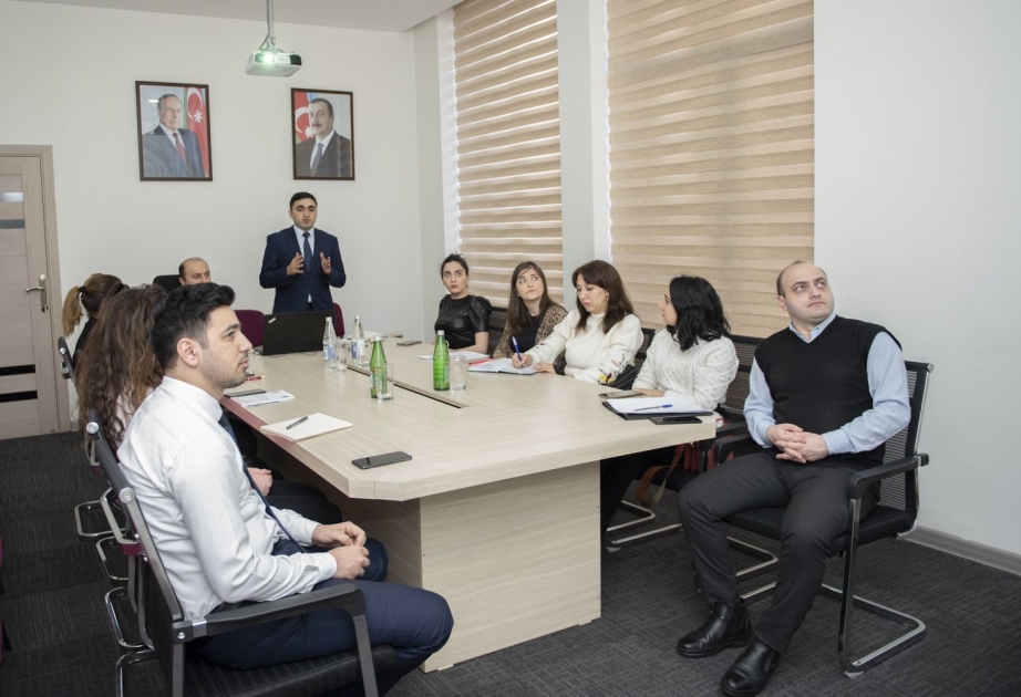 Kənd Təsərrüfatı Nazirliyi sisteminə daxil olan qurumlarda təlim keçirilib