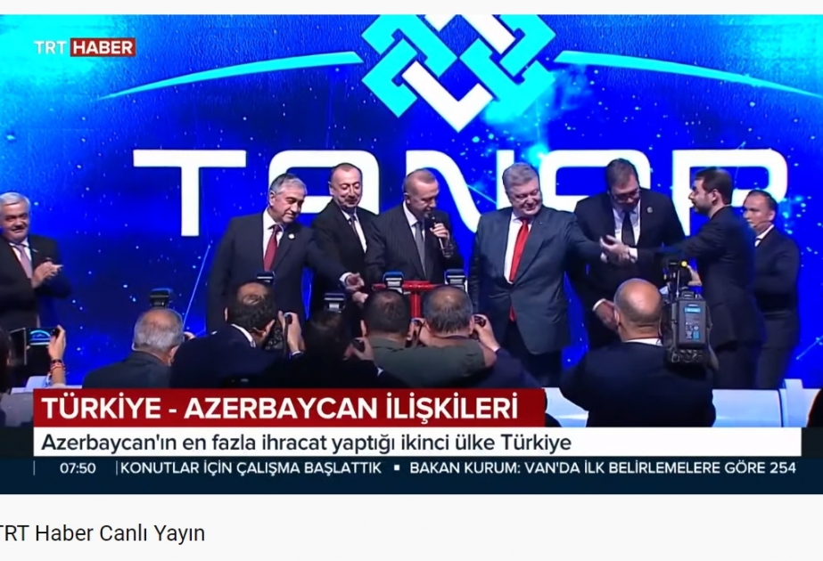 TRT HABER Azərbaycan-Türkiyə münasibətlərinə dair xüsusi buraxılış yayıb