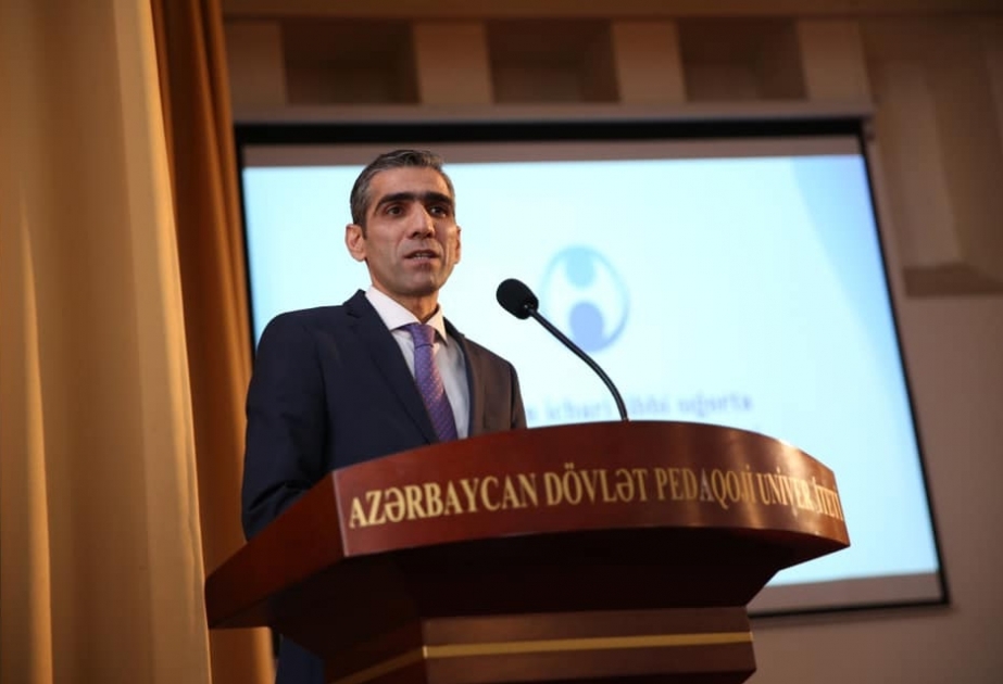 Pedaqoji Universitetdə icbari tibbi sığorta ilə bağlı maarifləndirmə tədbiri