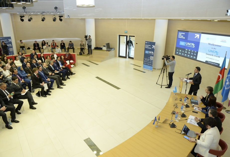 UN75 initiative officially launched in Azerbaijan