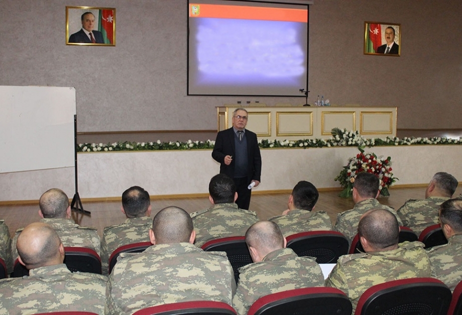 Hərbi hissələrdə psixoloji işə dəstək fəaliyyətləri davam etdirilir