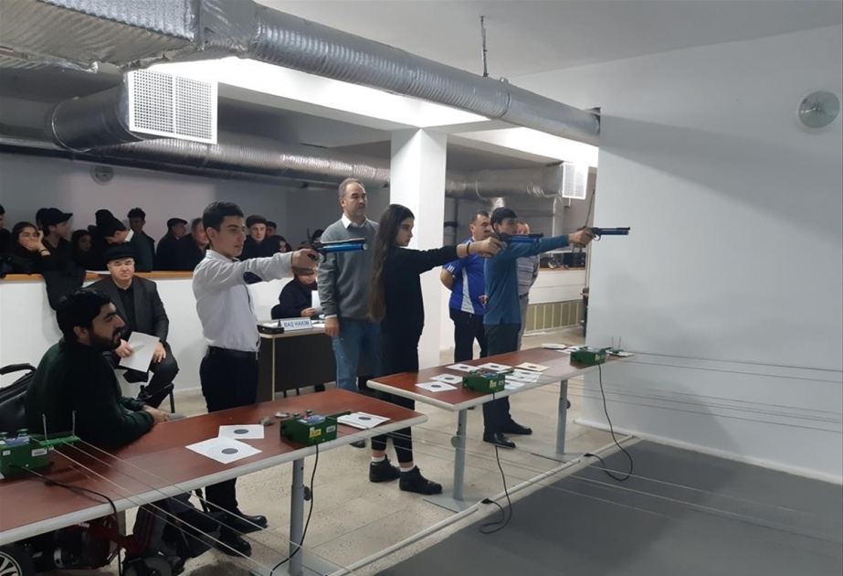Güllə atıcılığı üzrə Sumqayıt şəhər birinciliyində qırx komanda qalib adı uğrunda mübarizə aparıb