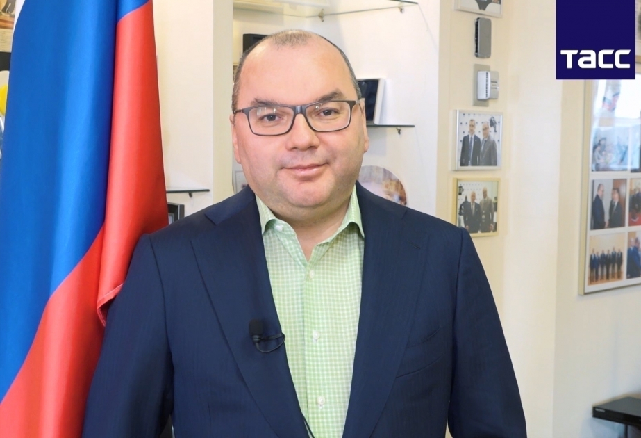 Generaldirektor der russischen Nachrichtenagentur TASS, Vorsitzender des Informationsrates der Leiter der staatlichen Nachrichtenagenturen der GUS-Länder  Sergei Mikhailov