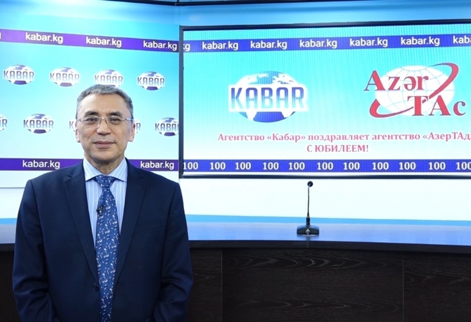 吉尔吉斯斯坦Kabar国家通讯社社长库巴内奇贝克·塔巴尔季耶夫