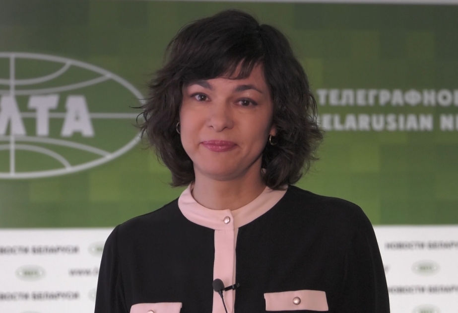 白俄罗斯通讯社社长伊琳娜·阿库罗维奇