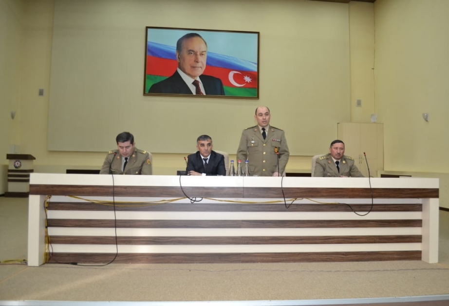FHN Gədəbəydə yanğın təhlükəsizliyi ilə bağlı müşavirə keçirib