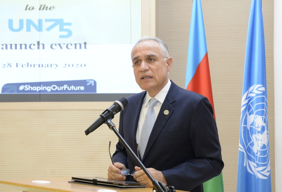 غلام إسحاق زاي: نقدر دعم أذربيجان بأشكال مختلفة للأمم المتحدة تقديراً عالياً