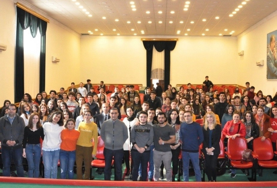“ABŞ Təhsilli Azərbaycan Məzunları” İctimai Birliyinin üzvləri Mingəçevir Dövlət Universitetində olublar