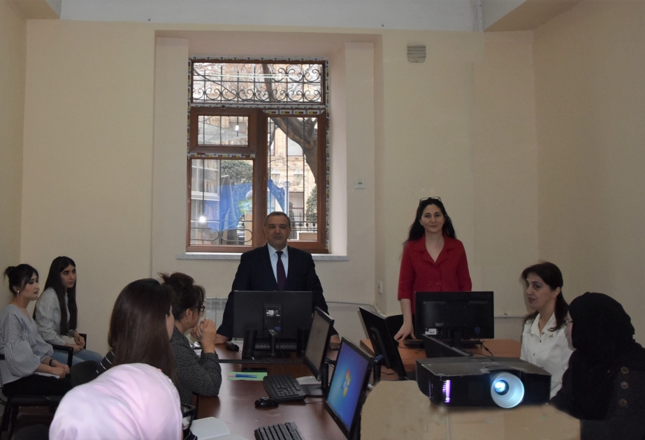Milli Kitabxanada növbəti treninqlərin açılışı olub