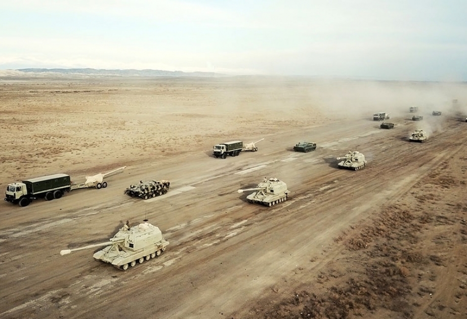 Ejército azerbaiyano comienza a realizar ejercicios de mando y de estado mayor a gran escala