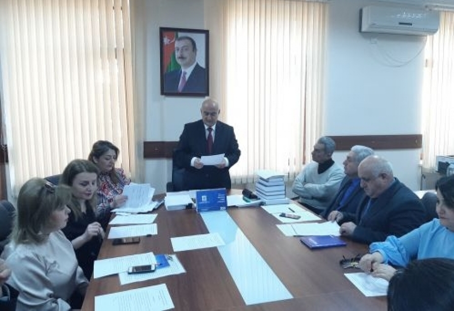 Qafqazşünaslıq İnstitutunda elmi tədqiqat işlərinin planı müzakirə edilib