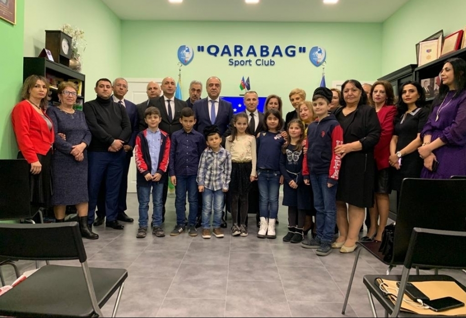 Se abrió la oficina del club deportivo de Karabakh en Rotterdam