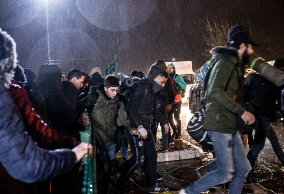Türkiyədən Yunanıstana keçən miqrantların sayı 130 mini ötüb