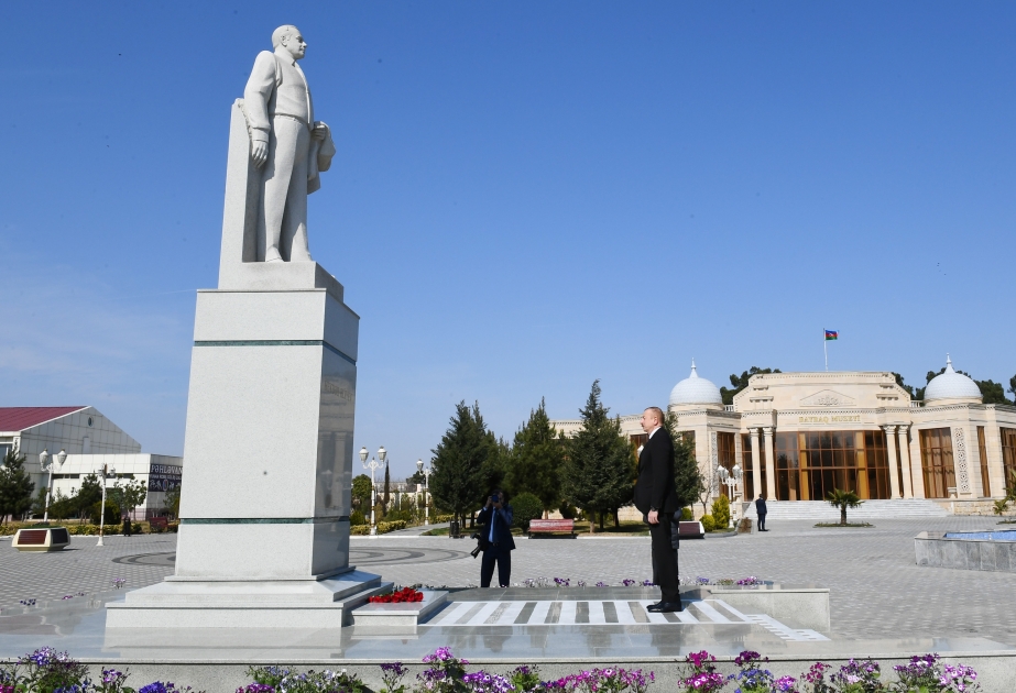 Goranboy: Staatspräsident Ilham Aliyev weiht zentrales Krankenhaus ein VIDEO