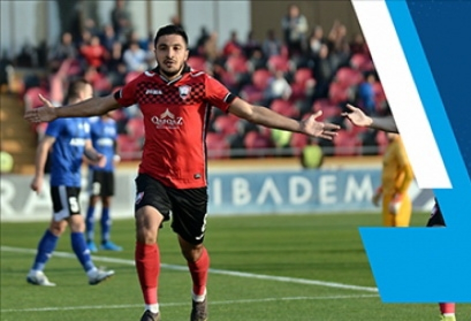 Qismət Alıyev Azərbaycan çempionatının XIX turunun ən yaxşı futbolçusu seçilib