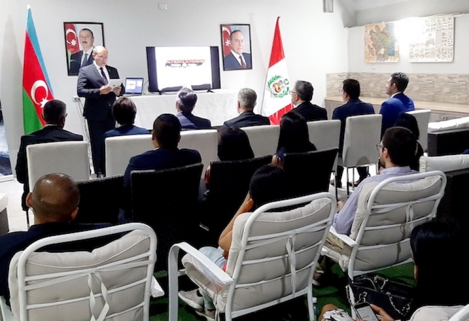 Peruda Xocalı soyqırımı qurbanlarının xatirəsi anılıb