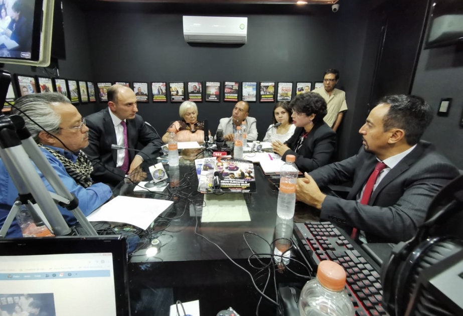 Meksikanın “Chapultepec 560” radiosunun dinləyicilərinə Azərbaycan həqiqətləri barədə məlumat verilib
