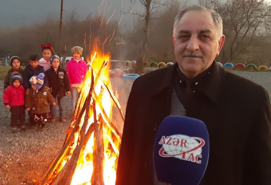 Ağrım-uğrum tökülsün, oda düşüb kül olsun - Od çərşənbəsi VİDEO