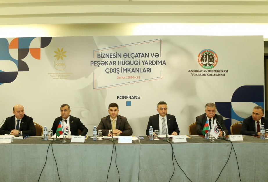 La Agencia de Desarrollo de las PYME de Azerbaiyán cooperará con el Colegio de Abogados