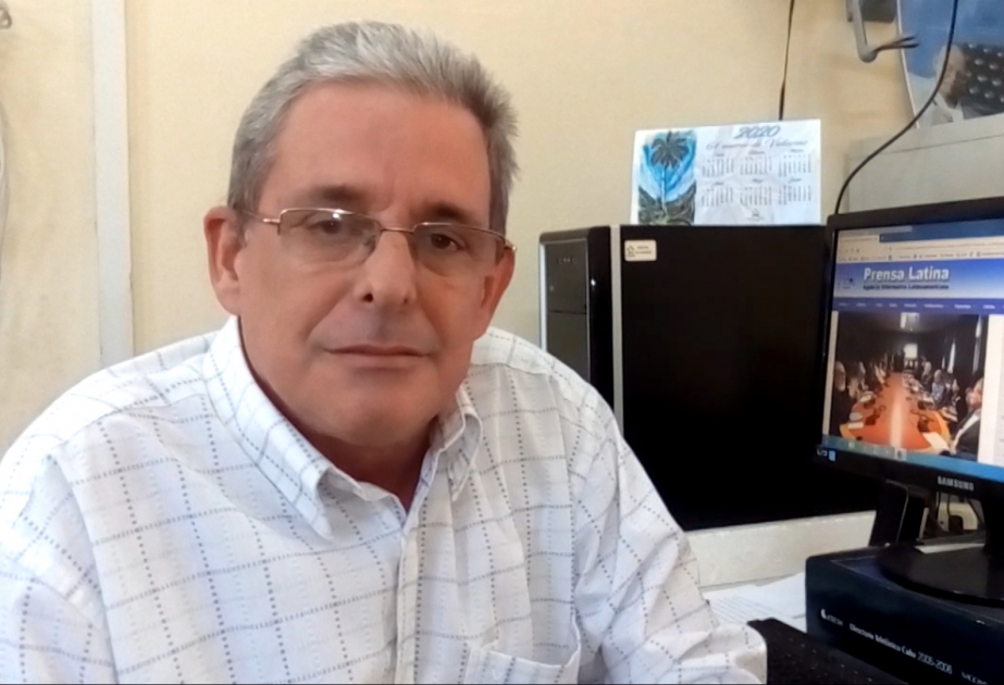 Editor Jefe de Prensa Latina, Orlando Oramas León