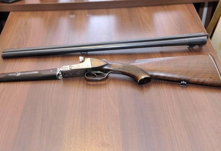 Ağdaş rayon sakinindən ov tüfəngi götürülüb