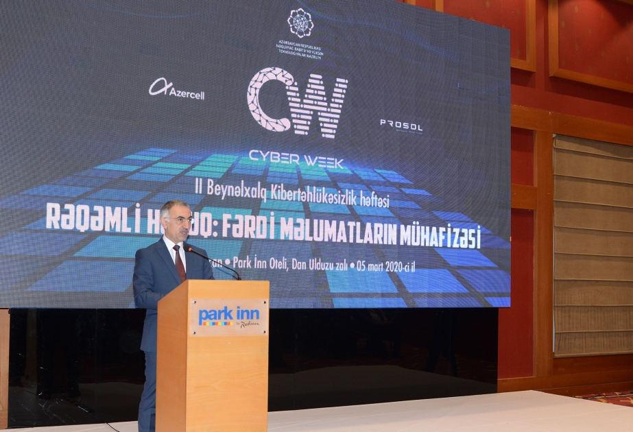 Nazir müavini: Azərbaycanda fərdi məlumatlar sahəsində beynəlxalq tələblərə uyğun tədbirlər reallaşdırılır