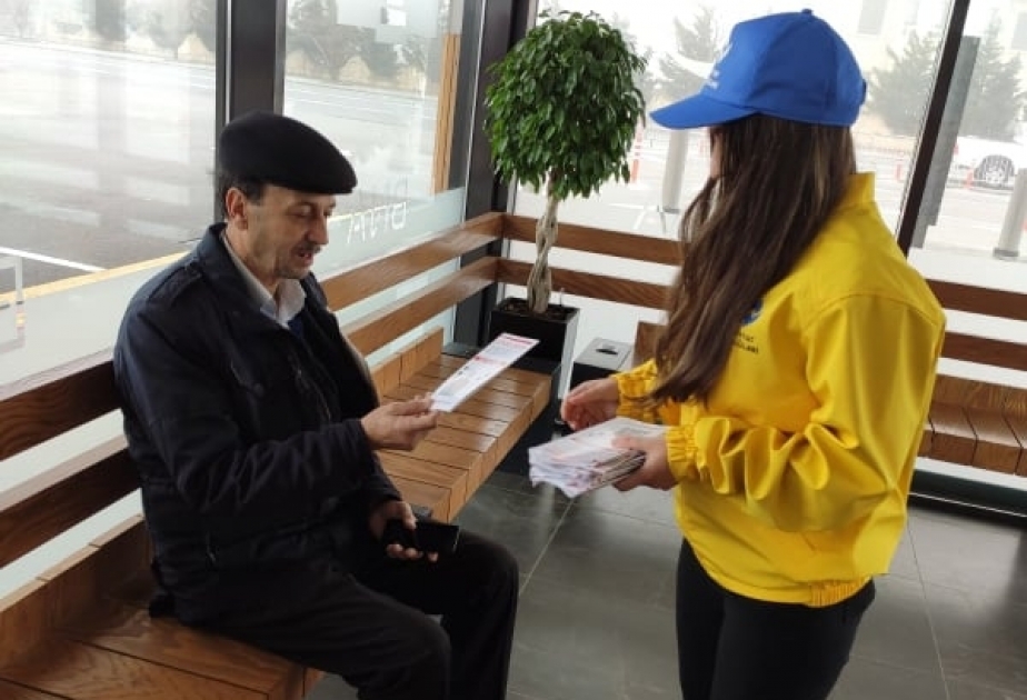 “Koroğlu” Nəqliyyat Mübadilə Mərkəzində sanitariya ilə bağlı maarifləndirmə tədbirləri aparılıb