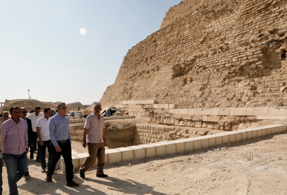 La plus vielle pyramide d’Egypte Djoser rouverte après rénovation