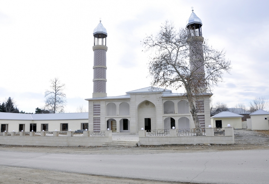 Ağdam rayonunun Xındırıstan kəndindəki tarixi məsciddə bərpa işləri başa çatıb