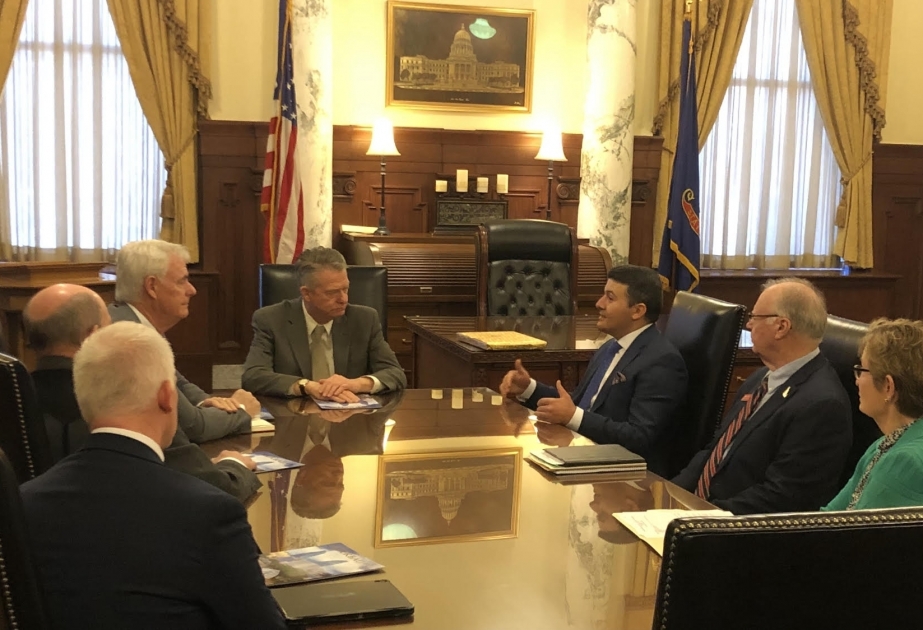 Azerbaijan’s Consul General meets with Governor of U.S. State of Idaho