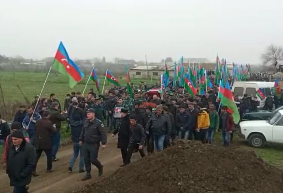 Martyred Azerbaijani soldier laid to rest