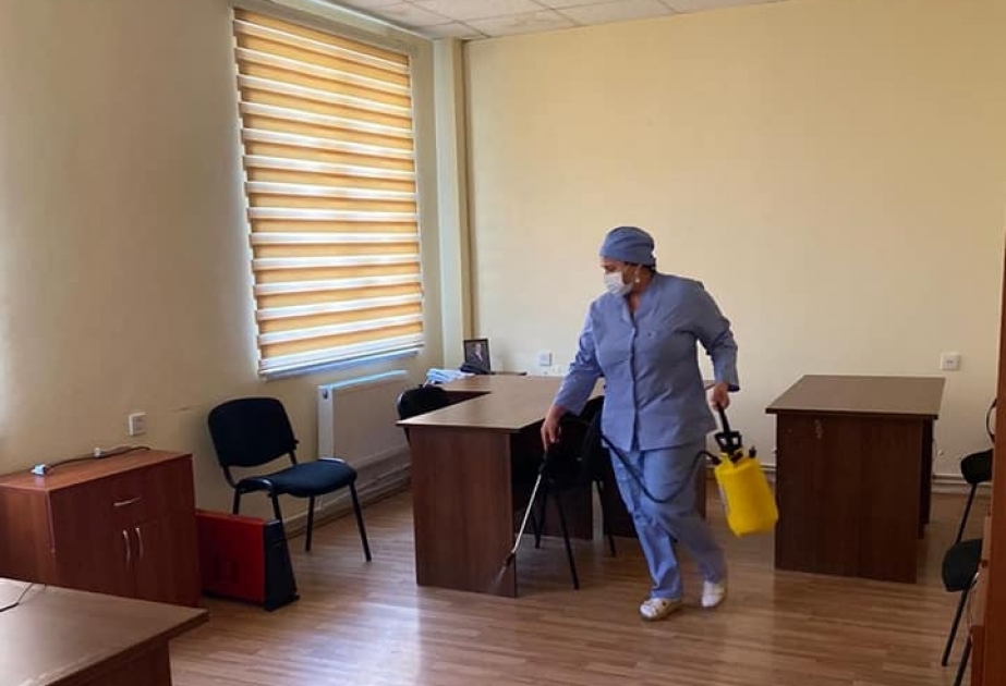 Bakı Xoreoqrafiya Akademiyasında dezinfeksiya işləri aparılıb