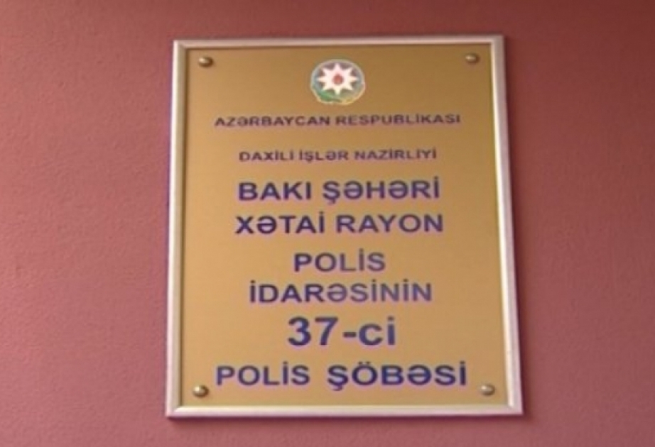 Xətai rayonu ərazisindəki restoranların birindən oğurluq edən şəxs tutulub