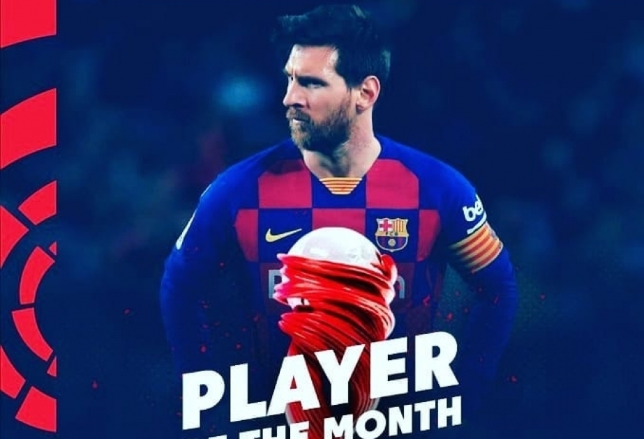 Lionel Messi, meilleur joueur de la Liga au mois de février