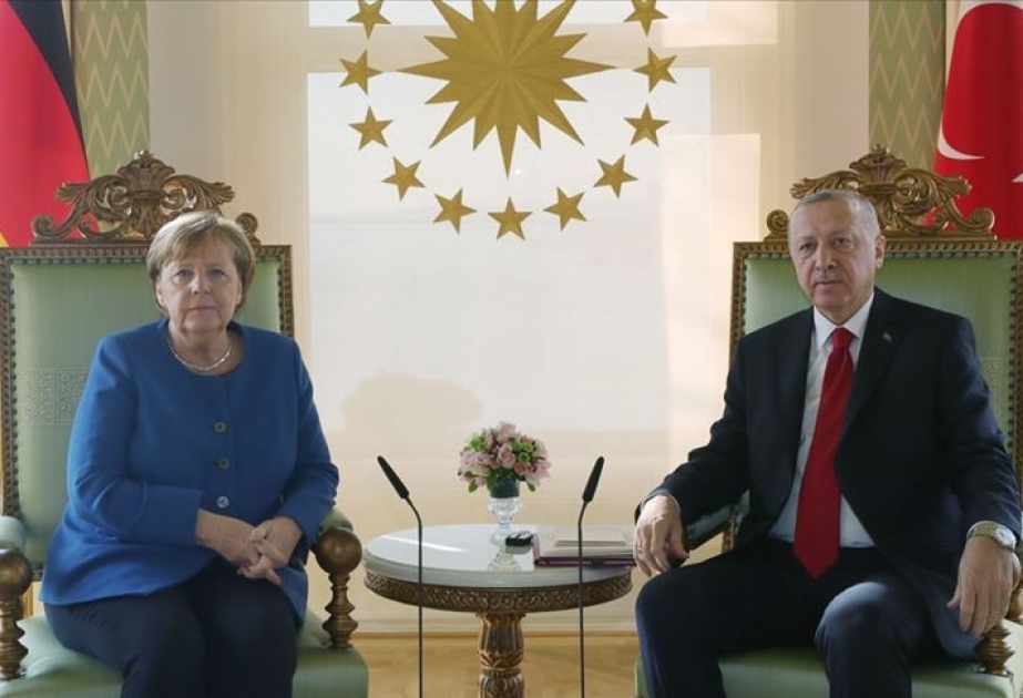 Türkiyə Prezidenti və Almaniya Kansleri İdlibdəki vəziyyəti müzakirə ediblər