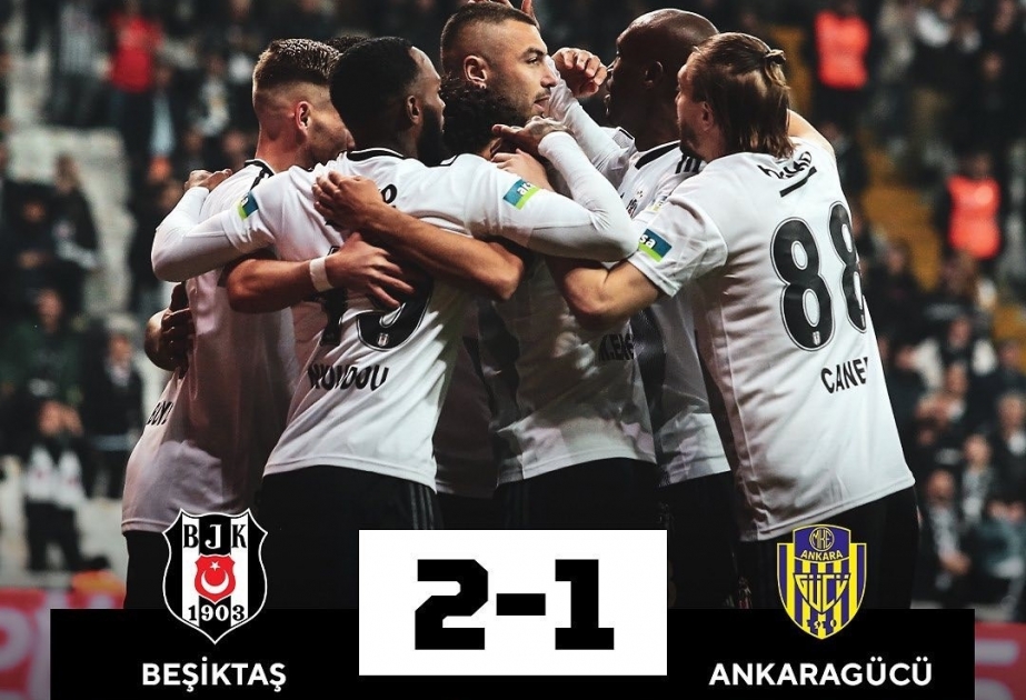 Türkiyə Superliqası: “Beşiktaş” “Ankaragücü”nü məğlub edib