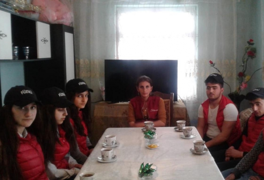 Füzuli könüllülərindən Qadınlar günü münasibətilə təqdirəlayiq addım