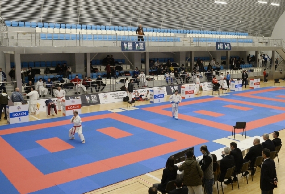 “Baku open” beynəlxalq karate turnirində üçüncü günün yarışları start götürüb
