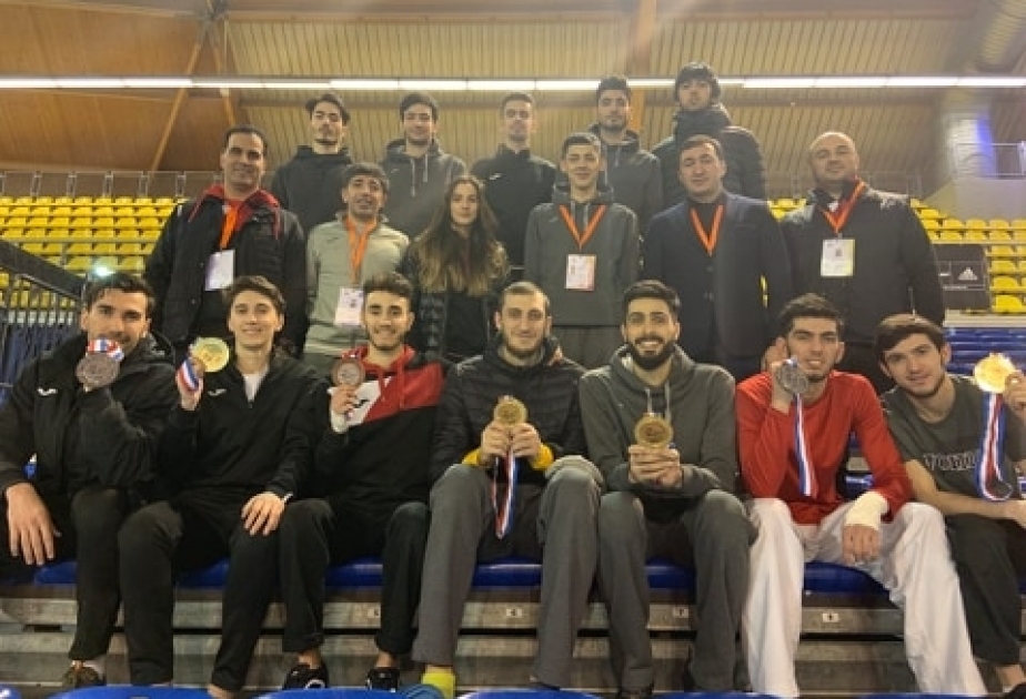 Taekvondo üzrə Azərbaycan yığması Niderlandda keçirilən beynəlxalq turnirdə yeddi medal qazanıb