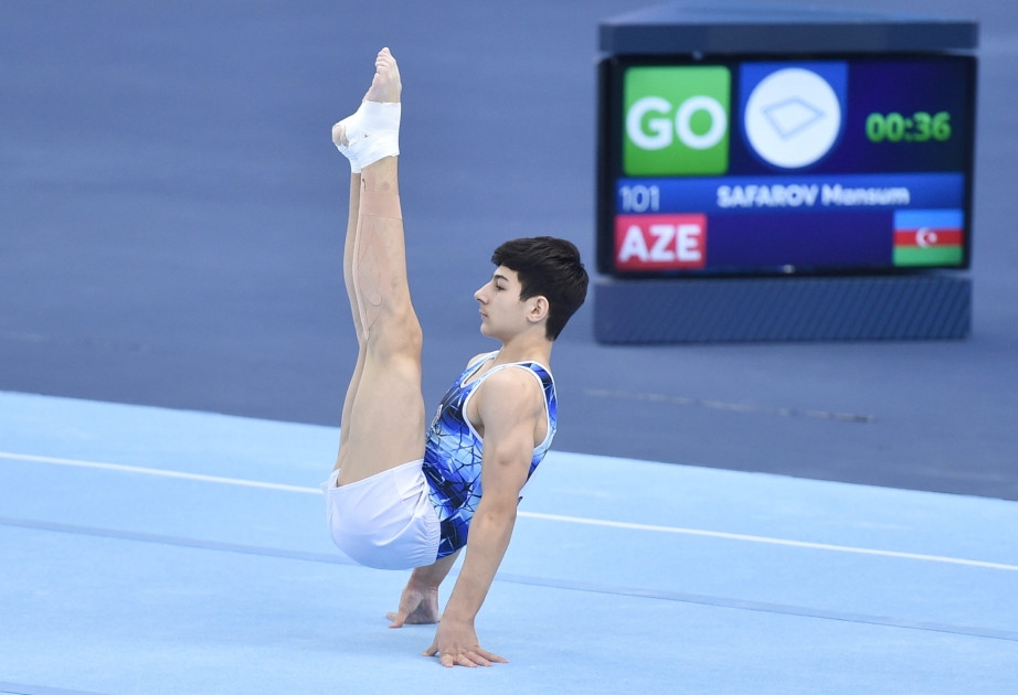 Bakıda kişi idman gimnastikası üzrə “AGF Junior Trophy” beynəlxalq turniri davam edir