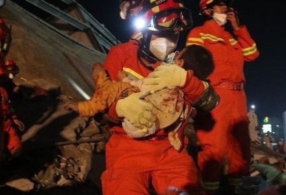 Mindestens 10 Tote bei Hotel-Einsturz in China
