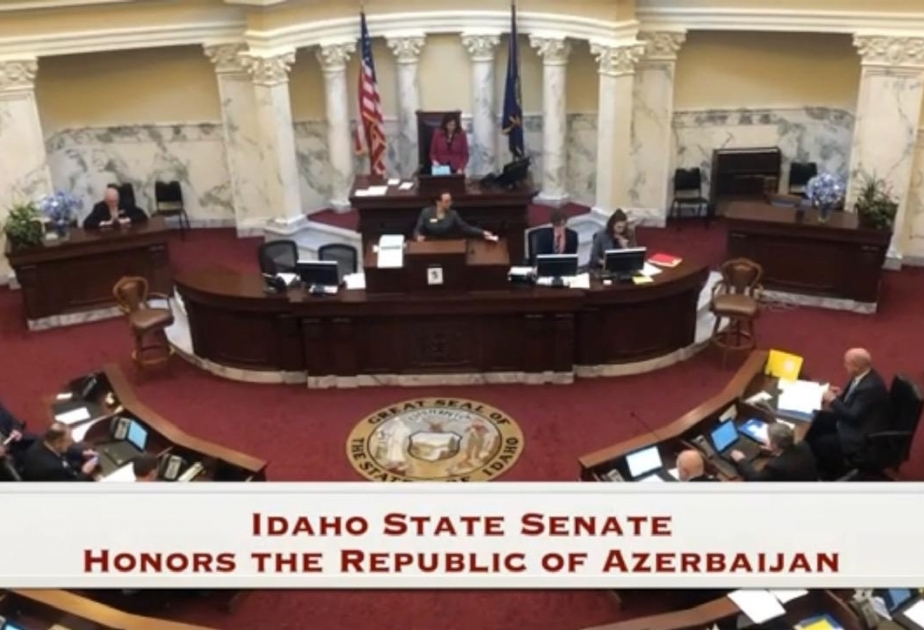 Se realiza la presentación sobre Azerbaiyán en el Senado de Idaho