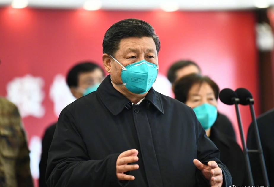 President Xi visits hospital in Wuhan