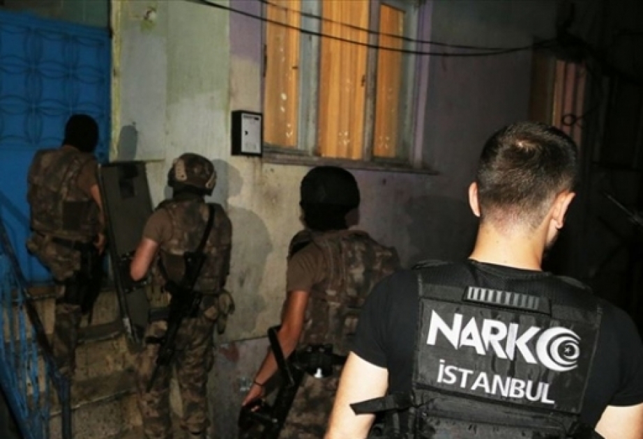Son bir həftədə Türkiyədə narkotik vasitələrin dövriyyəsində şübhəli bilinən 3260 nəfər saxlanılıb